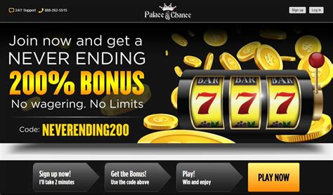 palace of chance online casino no deposit bonus codes